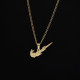 Gold Fashion Simplicity Geometric Chains Necklaces