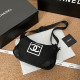 Black Fashion Simplicity Letter Patchwork Bags