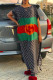 Black Fashion Casual Print Letter Off the Shoulder Straight Dresses