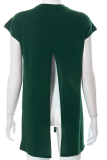 Green Sexy Print Patchwork O Neck T-Shirts