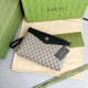Khaki Fashion Street Letter Patchwork Bags