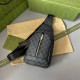 Black Gray Fashion Street Letter Patchwork Bags