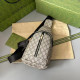 Khaki Fashion Street Letter Patchwork Bags
