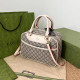 Khaki Fashion Vintage Letter Patchwork Bags