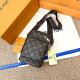 Brown Fashion Casual Print Letter Bags