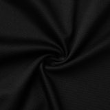 Black Sexy Street Print Patchwork Slit Asymmetrical Half A Turtleneck Irregular Dress Dresses
