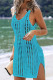 Mint green Sexy Solid Hollowed Out Patchwork Swimwears Cover Up