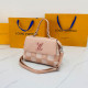 Pink Fashion Vintage Plaid Letter Bags
