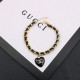 Black Fashion Vintage Geometric Patchwork Bracelets