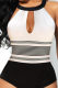 White Fashion Sexy Print Hollowed Out Backless Swimwears (With Paddings)