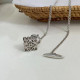Silver Fashion Street Geometric Chains Necklaces