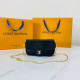 Black Fashion Casual Solid Letter Bags