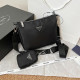 Black Fashion Casual Solid Letter Bags
