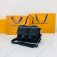 Black Fashion Vintage Plaid Letter Bags