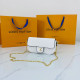White Fashion Casual Solid Letter Bags