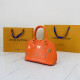 Orange Fashion Casual Letter Letter Bags