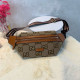 Brownness Fashion Street Letter Patchwork Bags