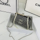 Silver Fashion Celebrities Letter Chains Bags