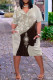Grey Fashion Casual Print Basic V Neck Short Sleeve Dress