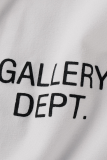White Fashion Print Make Old V Neck T-Shirts
