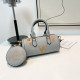 Light Gray Fashion Simplicity Print Patchwork Bags