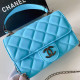 Sky Blue Fashion Casual Letter Chains Bags