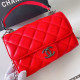 Red Fashion Casual Letter Chains Bags