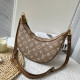 Dark Khaki Fashion Street Print Chains Bags