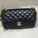 Black Fashion Casual Solid Chains Bags