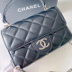 Black Fashion Casual Letter Chains Bags
