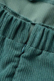 Light Blue Elegant Solid Bandage Patchwork Backless Half A Turtleneck A Line Dresses