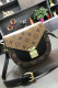 Khaki Fashion Vintage Print Patchwork Bags