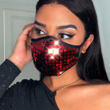Red Fashion Casual Print Face Protection