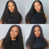 Black Fashion Casual Solid Patchwork Wigs