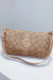 Khaki Fashion Street Letter Patchwork Bags