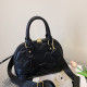 Black Fashion Casual Print Letter Bags