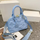Royal Blue Fashion Casual Print Letter Bags