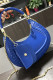 Blue Fashion Street Solid Letter Bags