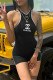 Black Fashion Casual Print Letter V Neck Rompers