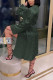 Black Green Fashion Sexy Print Nightdress