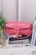 Rose Red Fashion Street Solid Patchwork Bags