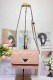 Coral Powder Fashion Simplicity Solid Chains Bags