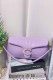 Purple Fashion Street Solid Patchwork Bags