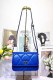 Blue Fashion Simplicity Solid Chains Bags