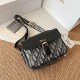 Black And White Fashion Vintage Print Patchwork Letter Bags