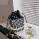 Black Fashion Elegant Letter Patchwork Pearl Bags