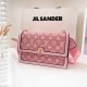 Pink Fashion Casual Print Patchwork Bags