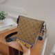 Khaki Fashion Vintage Print Patchwork Bags