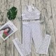 White Fashion Sexy Letter Patchwork Swimwears