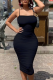 Black Sexy Print Patchwork Spaghetti Strap Pencil Skirt Dresses